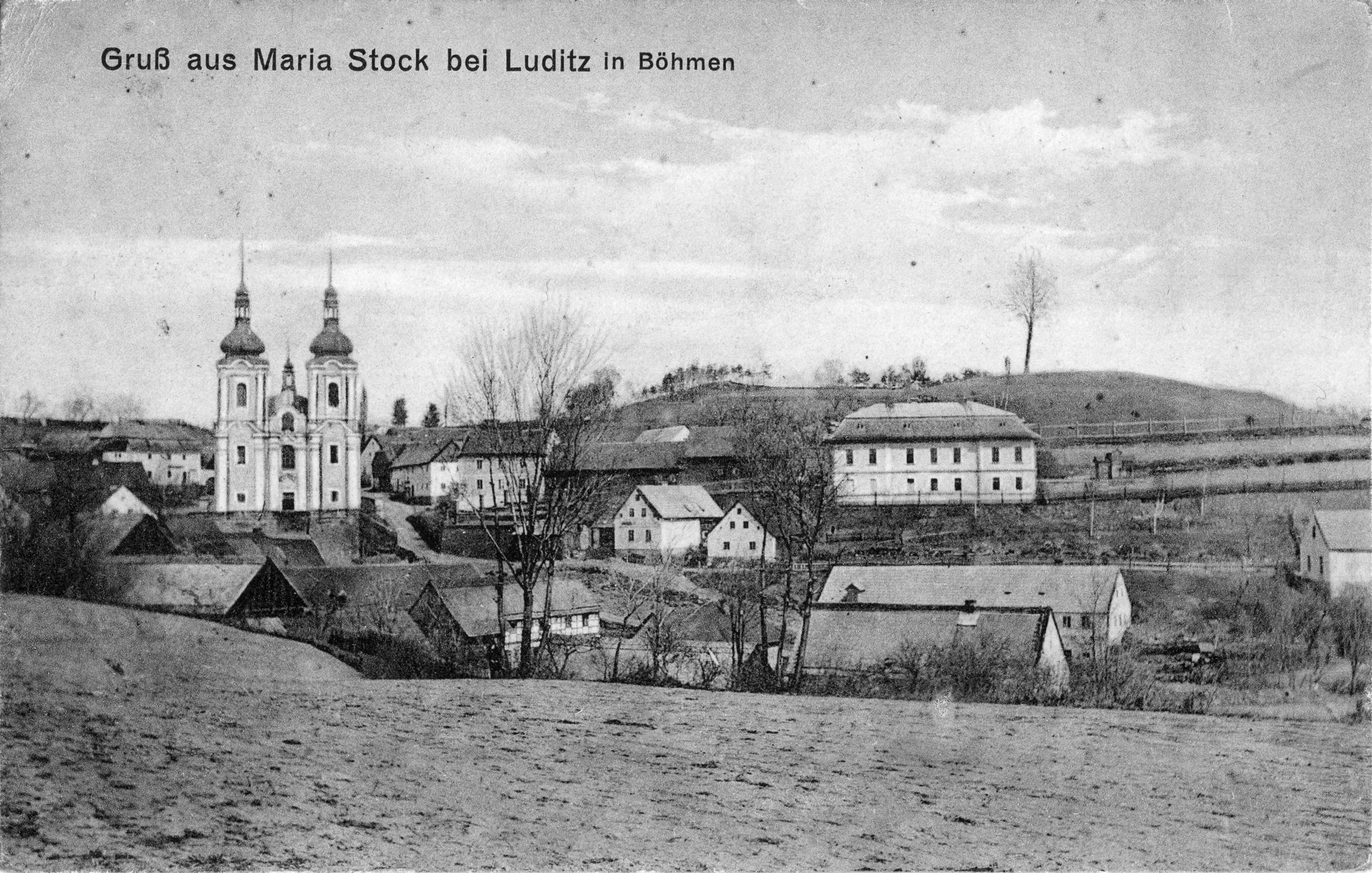 Skoky, pohled 1913.u