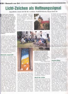 Würzberger katholisches Sonntagsblatt 2.9.2007